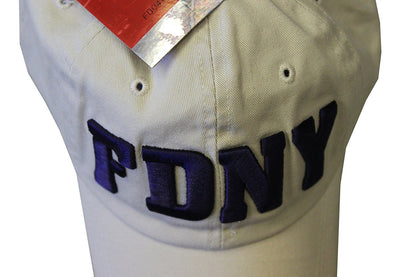 FDNY Baby Infant Baseball Hat Fire Department of New York Khaki One Size