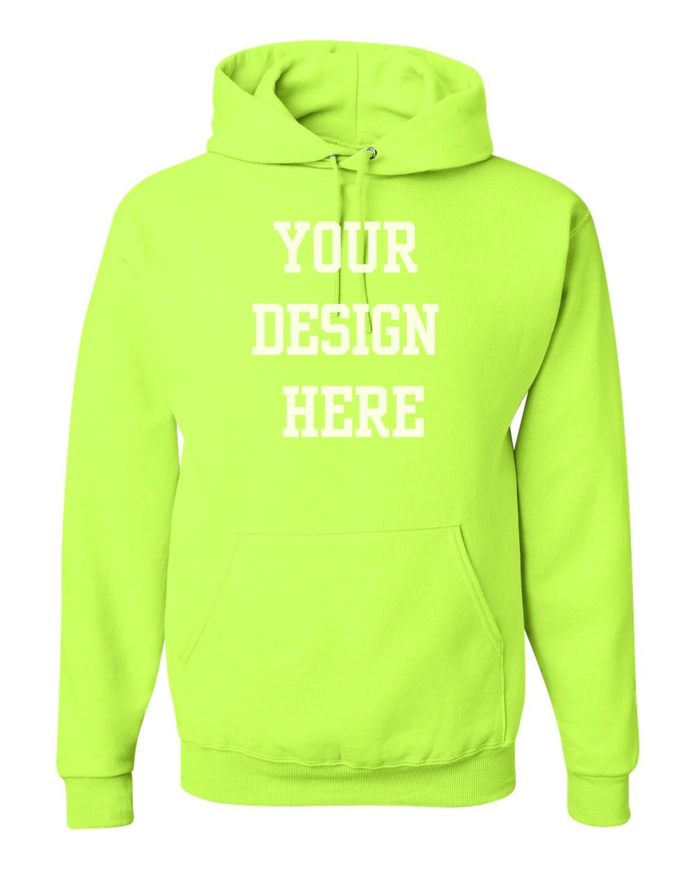 Men's Custom Hoodie Sweatshirt Your Own Customized Shirt Front Design