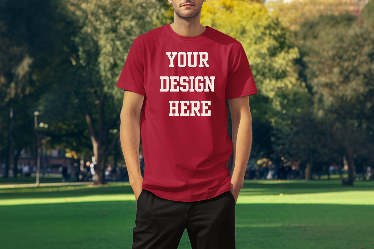 Medium Your Design Here Custom T-Shirt
