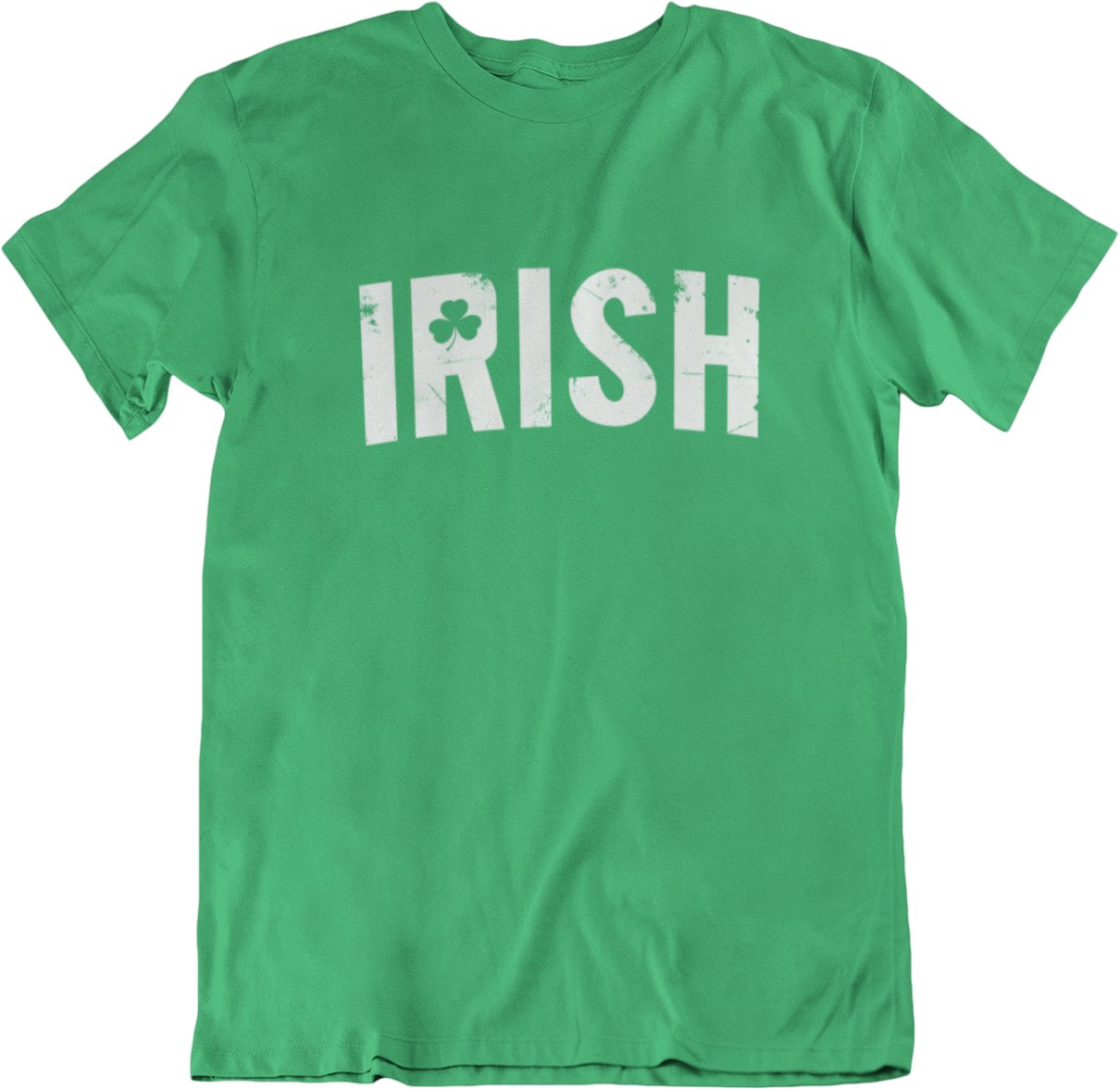 Men's Irish Letters Tee Soft Ring-Spun Printed in USA T-Shirt ST Patricks Day Shirt