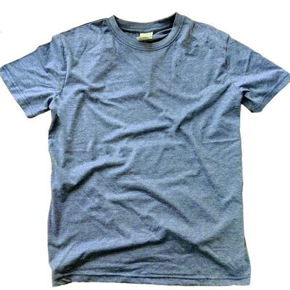 Tulo  Garn Kids Heather Color Cotton Blend Crew Tee