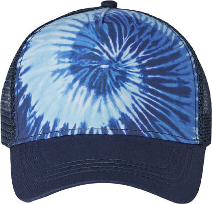 Design your own tie-dye trucker hat / Custom Tie-Dyed 5-Panel Cap