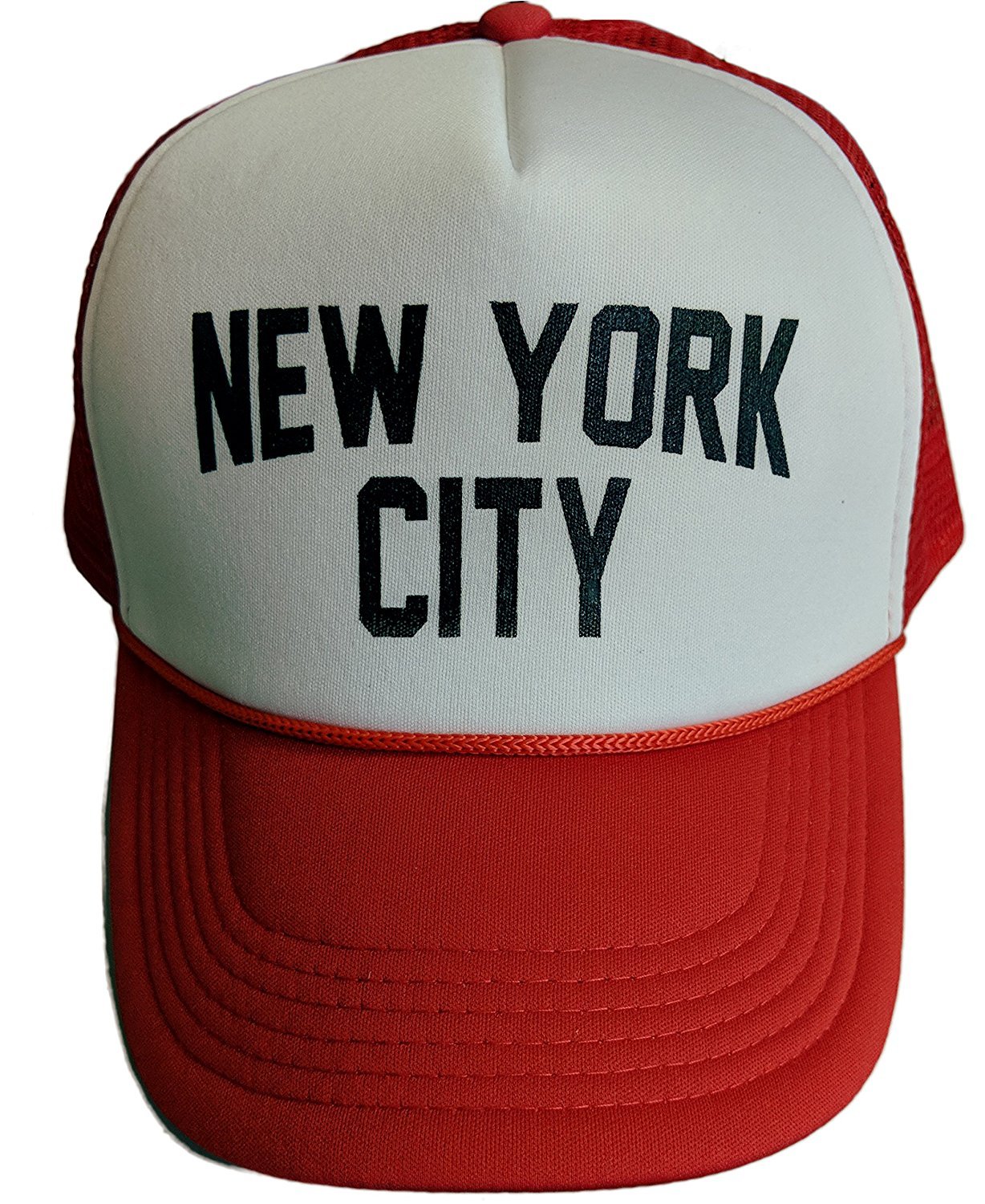 New York City Baseball-Mütze Siebbedruckte Netz-Trucker-Mütze