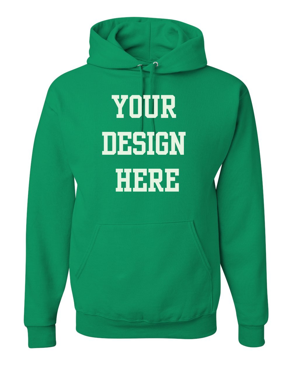 Men's Custom Hoodie Sweatshirt Your Own Customized Shirt Front Design