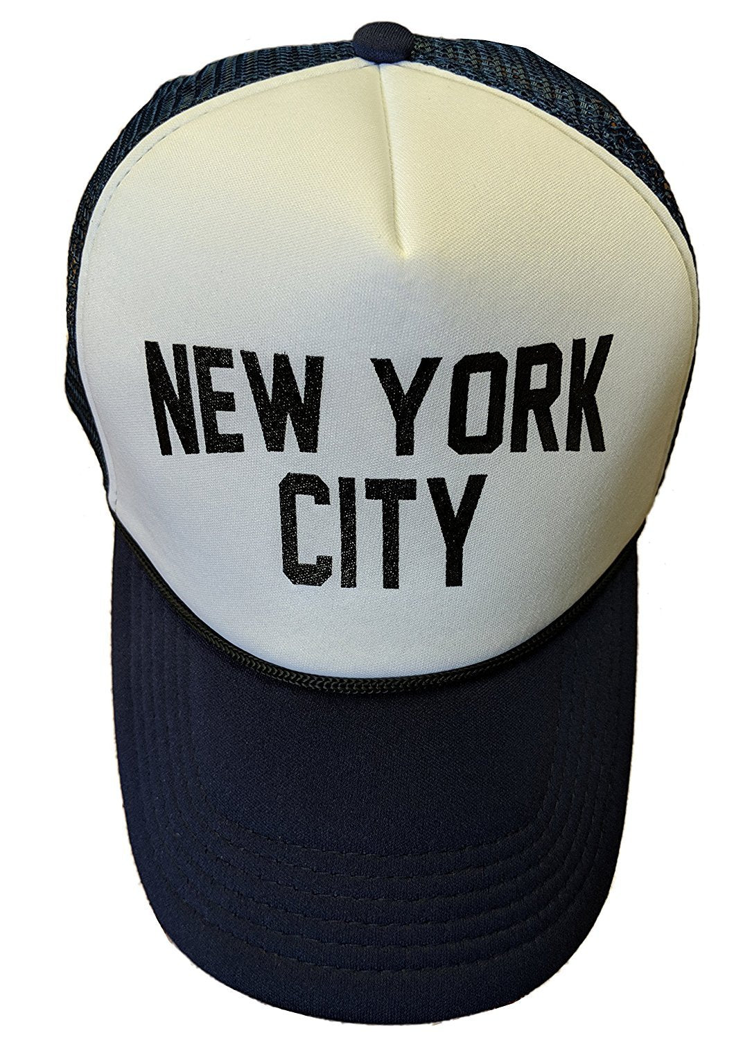 New York City Baseball-Mütze Siebbedruckte Netz-Trucker-Mütze