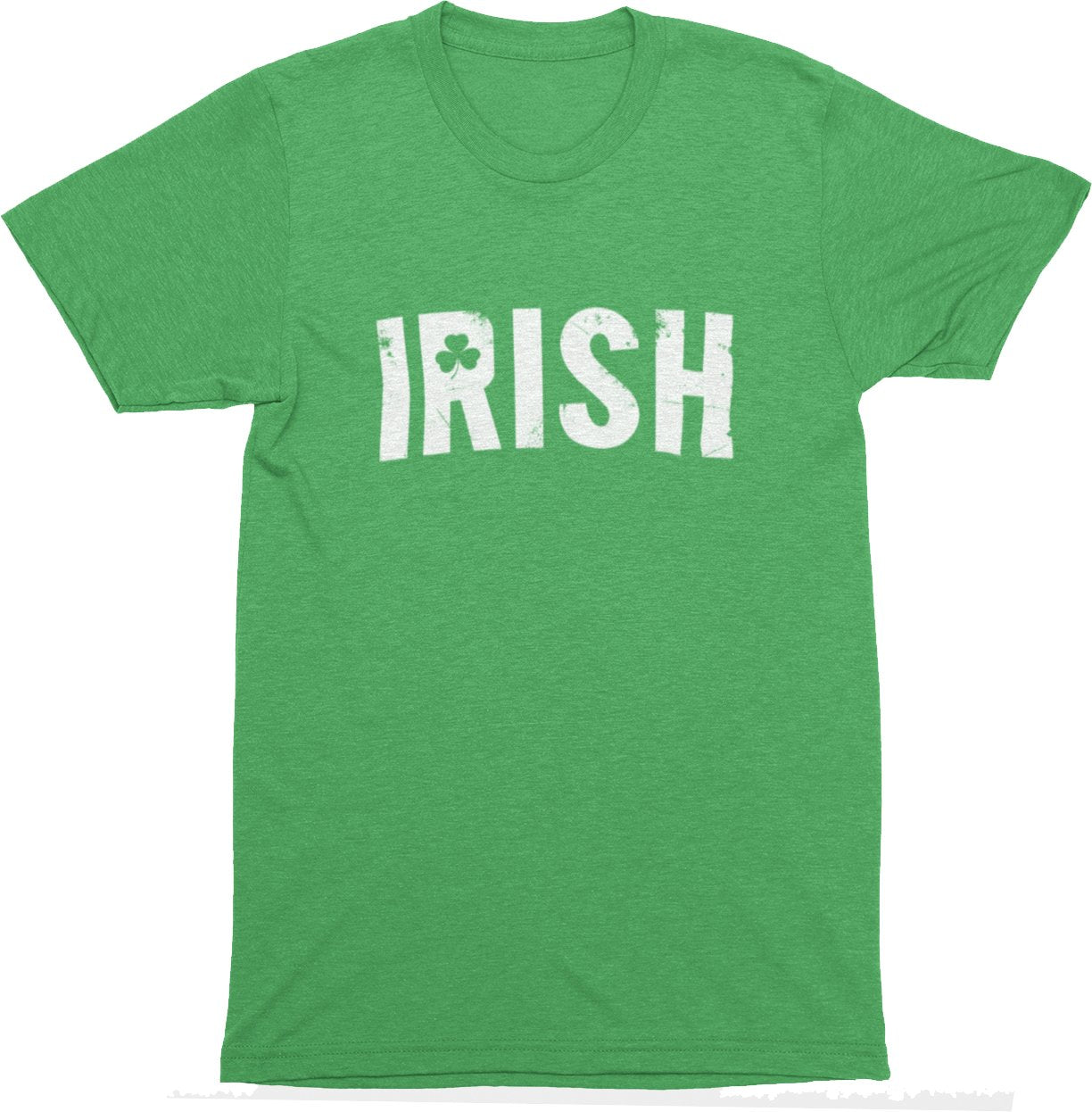 Men's Irish Letters Tee Soft Ring-Spun Printed in USA T-Shirt ST Patricks Day Shirt