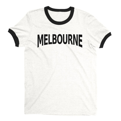 Melbourne Ringer Tee — White