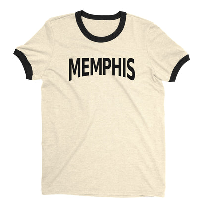 Memphis Ringer Tee — Natural