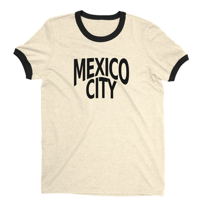 Mexico City Ringer Tee — Natural