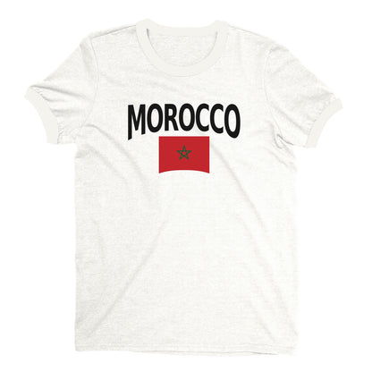 Morocco World Cup Plain Tee Unisex T-Shirt -- NYC Factory