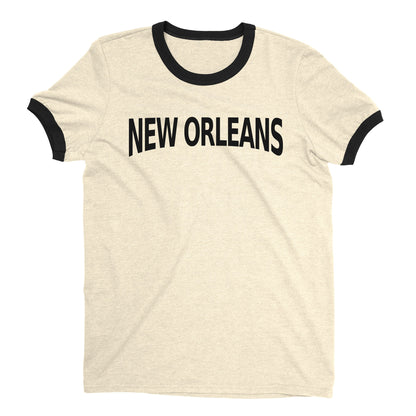 New Orleans Ringer Tee — Natural