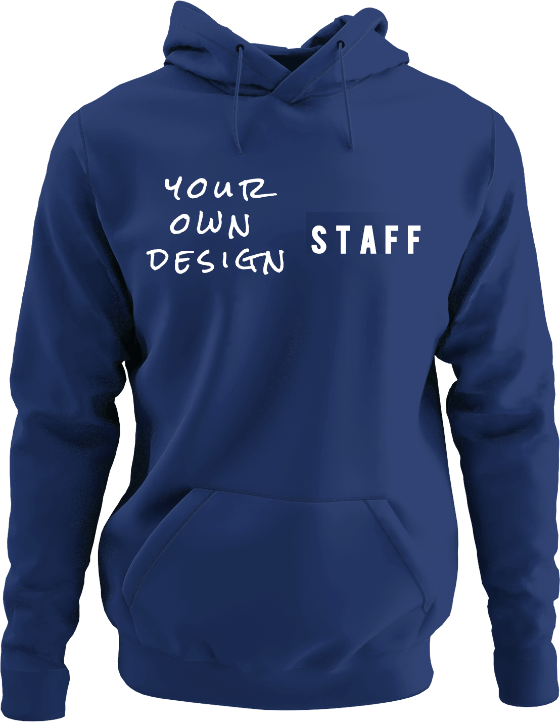 NYC FACTORY Mens EVENT STAFF Cotton Fleece Pullover Hoodie Sweatshirt