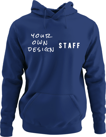 NYC FACTORY Mens EVENT STAFF Cotton Fleece Pullover Hoodie Sweatshirt