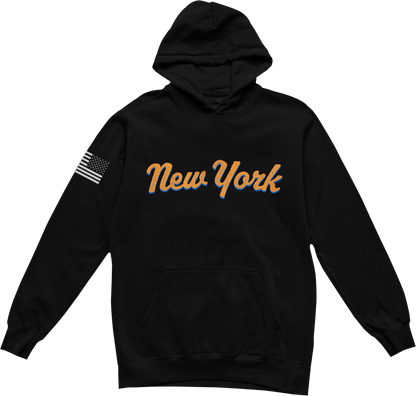 Kids' Retro NY / Brooklyn Sports Fan Hoodie Youth New York Sweatshirt Customize