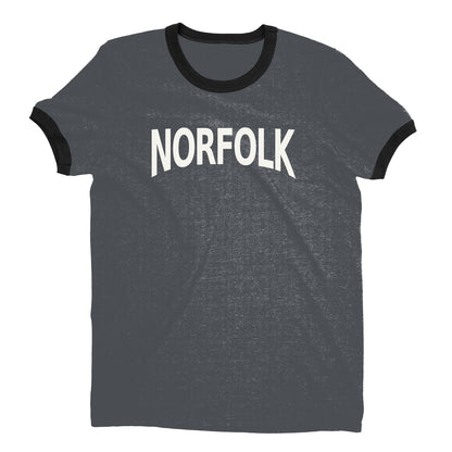 Norfolk Ringer Tee — Dark Heather