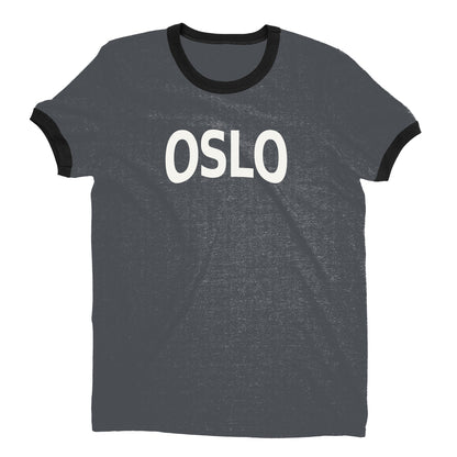 Oslo Ringer Tee — Dark Heather
