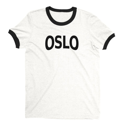 Oslo Ringer Tee — White