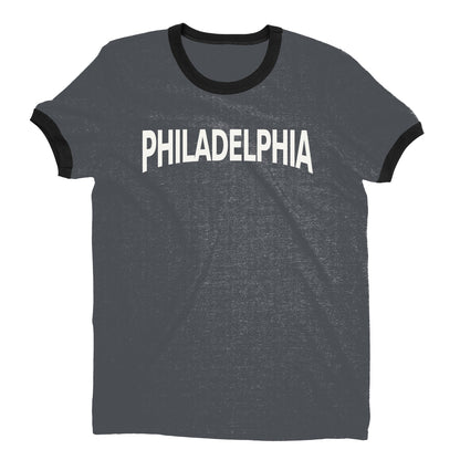 Philadelphia Ringer Tee — Dark Heather