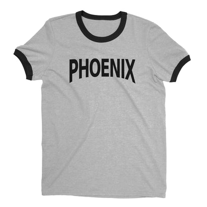 Phoenix Ringer Tee — Heather Gray