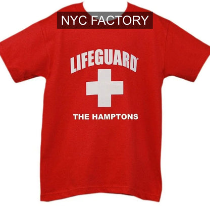 Lifeguard Boys' Officially Licensed Red T-Shirt