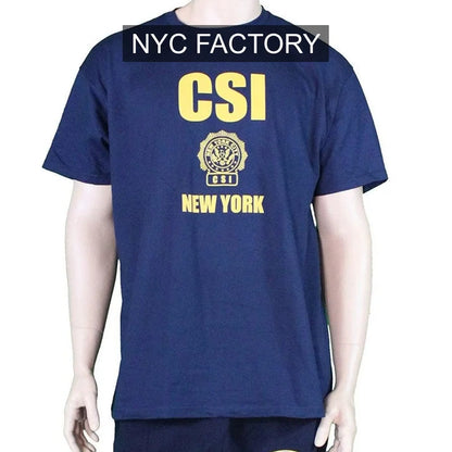 CSI Men's Crime Scene Investigation Navy T-Shirt