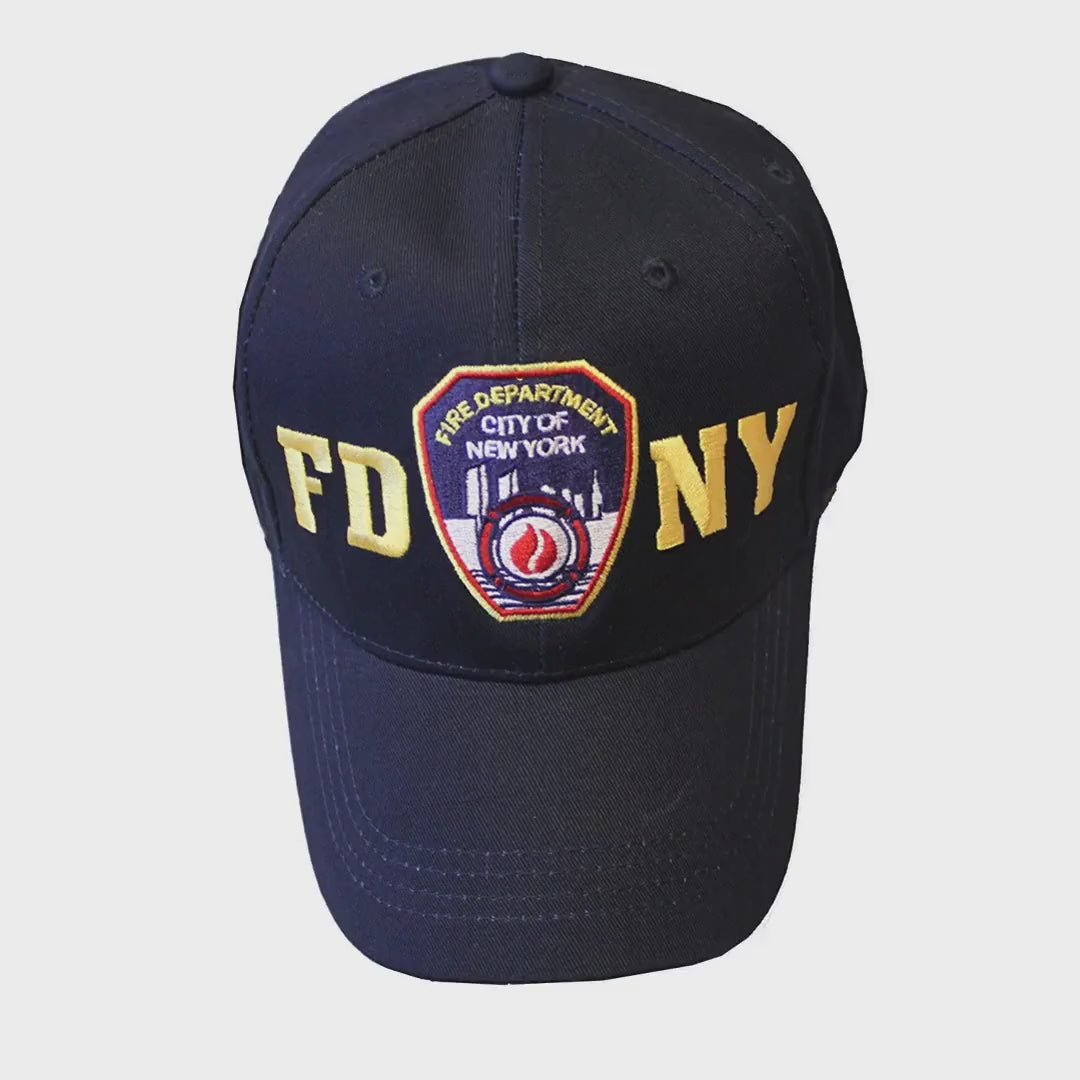 FDNY Boys' Officially Licensed Navy Baseball Hat