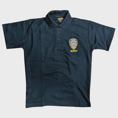 NYPD Men's Officially Licensed Navy Polo Shirt