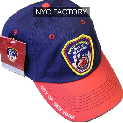 FDNY Men's Officially Licensed Navy Baseball Hat