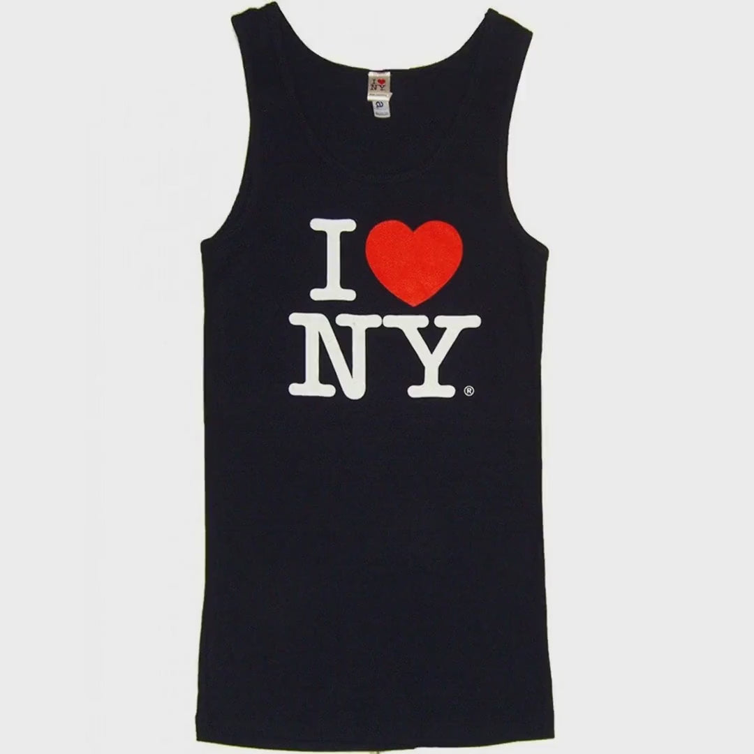 I Love NY Women's Black Tank Top | Official NYC Apparel | NYC Factory