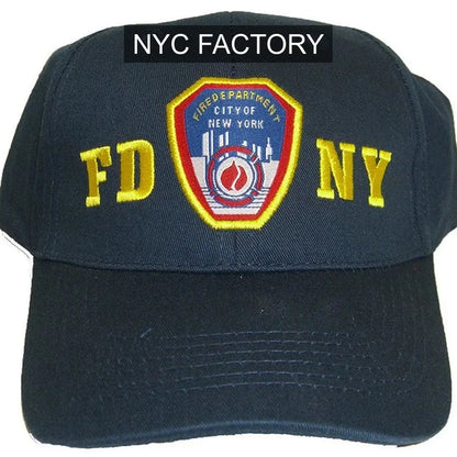 Casquette Ajustable New York FDNY Patch - Couleur : Marine