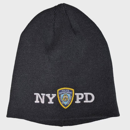NYPD Men's Officially Licensed Navy Beanie