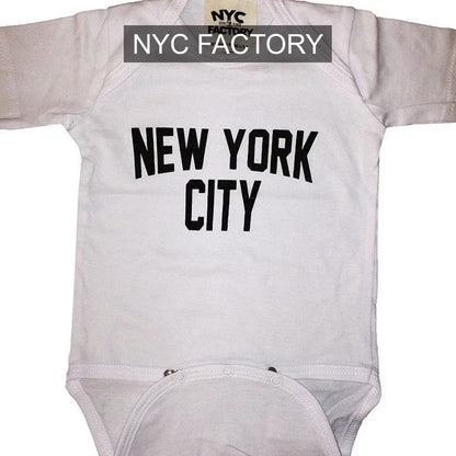 NYC Factory Unisex New York City Baby Bodysuit