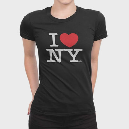 I Love NY Women's Black T-Shirt