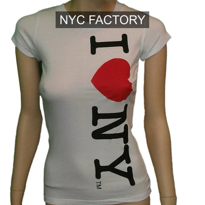 I Love NY Women's White T-Shirt