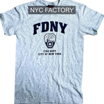 FDNY Boys' Officially Licensed Gray T-Shirt