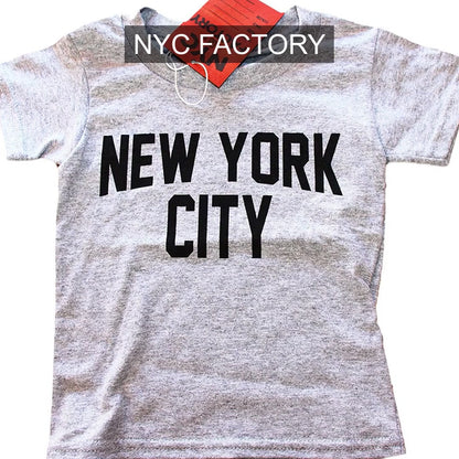 NYC Factory Girls' New York City Gray T-Shirt