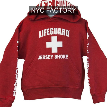 Lifeguard Boys' Red Hoodie Sweatshirt