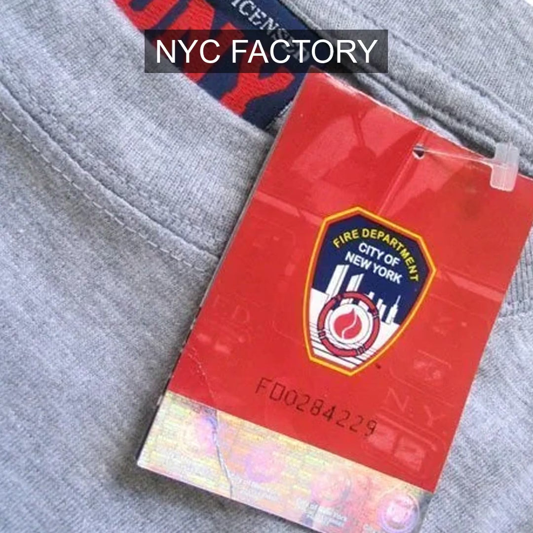 FDNY Men's Officially Licensed Gray T-Shirt