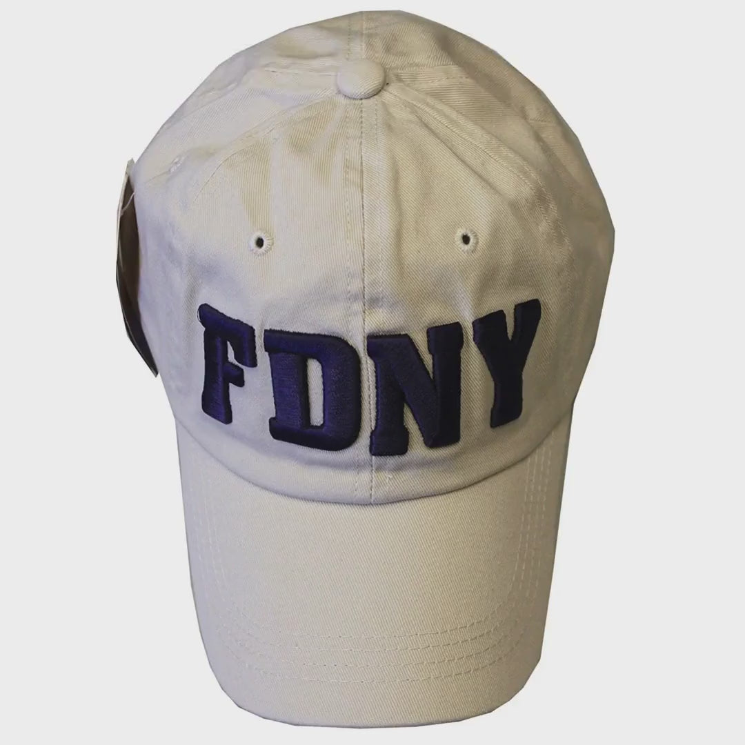 FDNY Baby Infant Baseballmütze Feuerwehr von New York Khaki Einheitsgröße