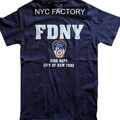 FDNY Boys' Officially Licensed Navy T-Shirt