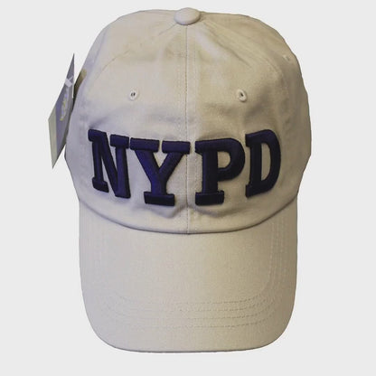 NYPD Boys' Officially Licensed Khaki Baseball Hat