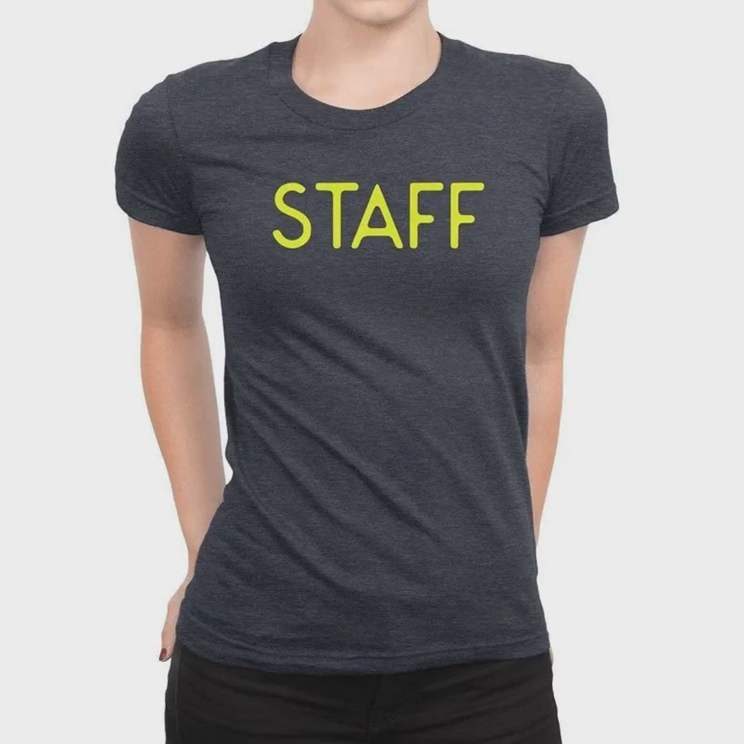 Staff Ladies Tee Modern Design Many Color Variations