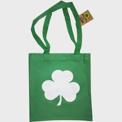 Shamrock Unisex Kelly Green Recycled Tote Bag