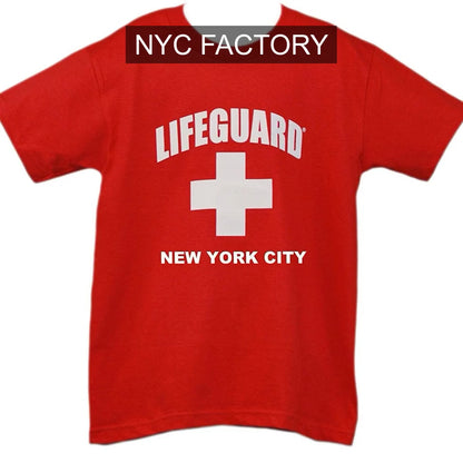 Lifeguard Kids Unisex Officially Licensed Red T-Shirt