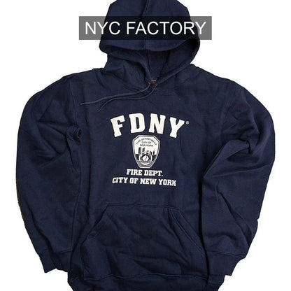 FDNY Boys' Officially Licensed Navy Hoodie