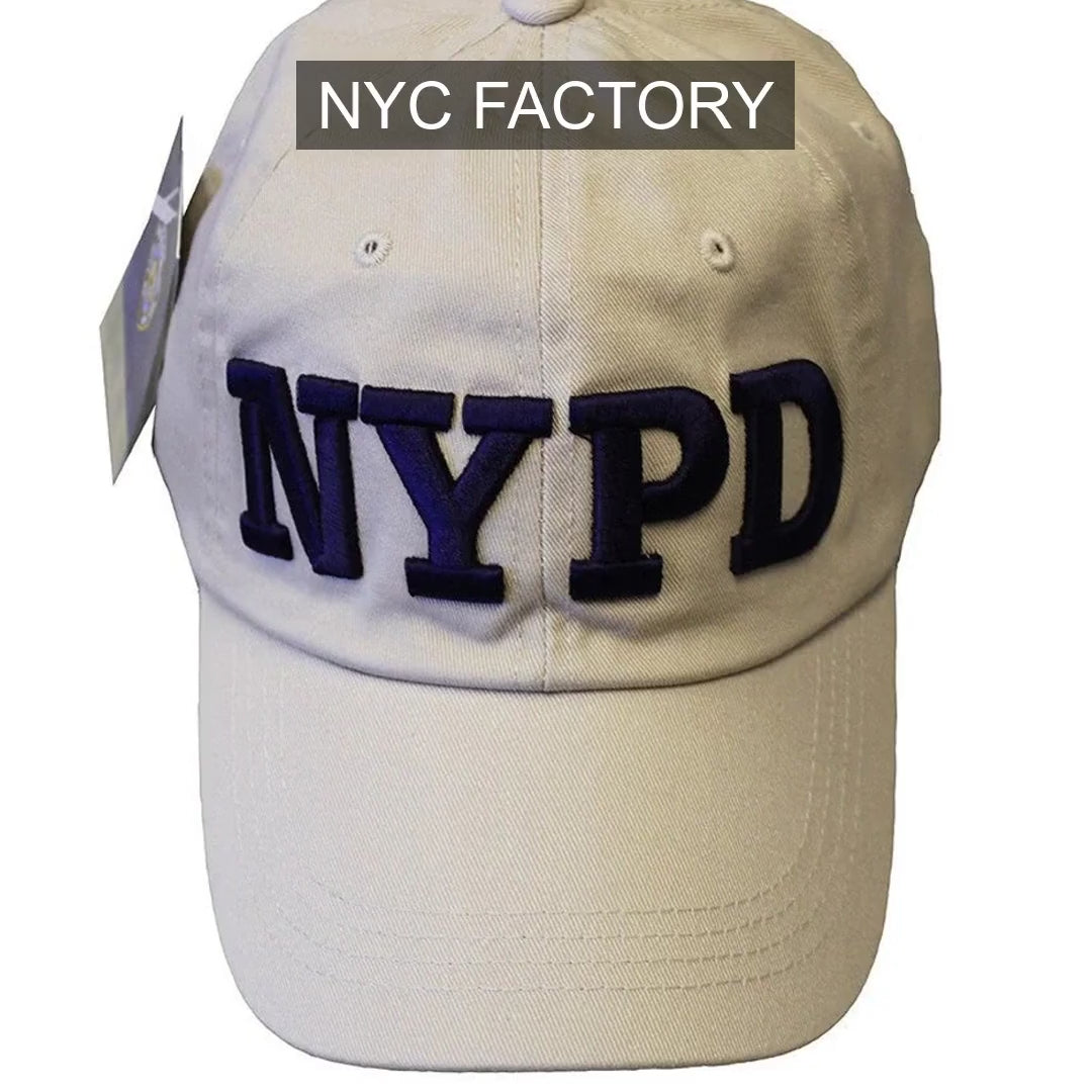 NYPD Men's Officially Licensed Baseball Hat Khaki