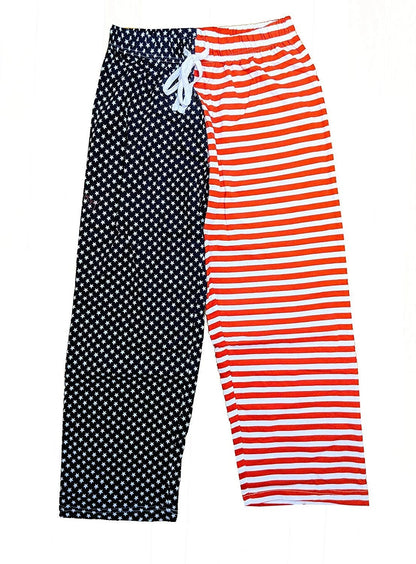 Teens! USA Flag Lounge Pants Pajama Bottoms Pride America Patriot