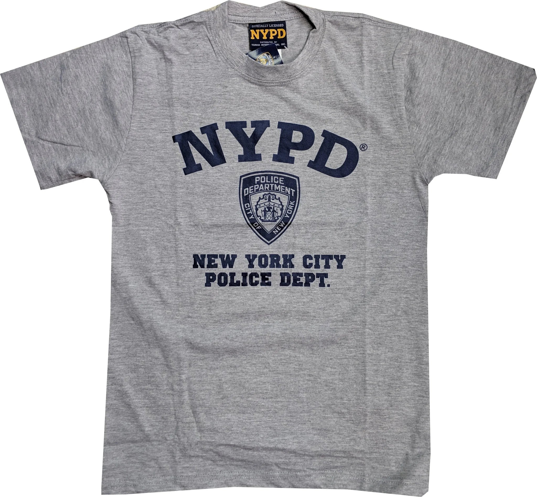 NYPD Men's Officially Licensed Navy T-Shirt | Official NYC Apparel
