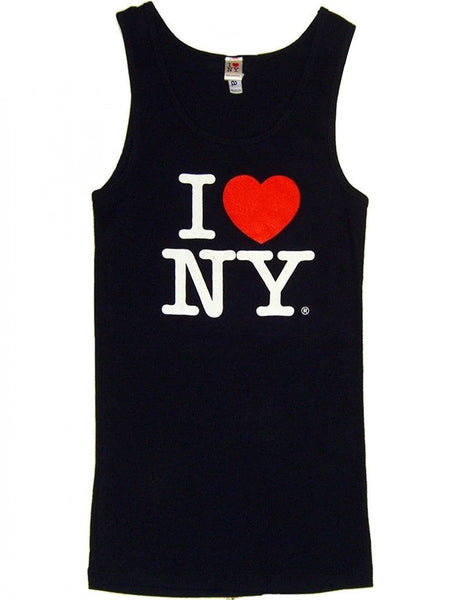 I Love NY Women's Black Tank Top | Official NYC Apparel | NYC Factory
