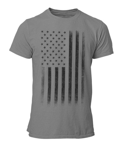 Stars & Stripes Premium Tee Soft Ringspun USA Flag Retro Lightweight T-Shirt